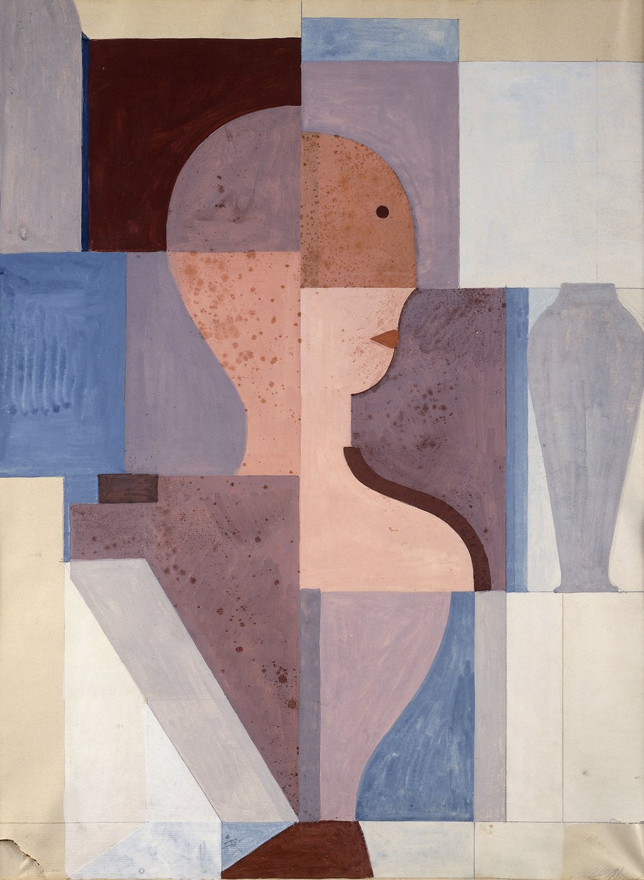 Divida a meia figura à direita de Oskar Schlemmer