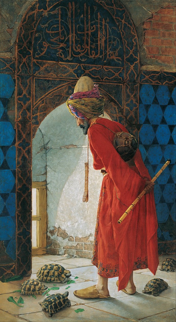 O treinador de tartarugas de Osman Hamdi Bey