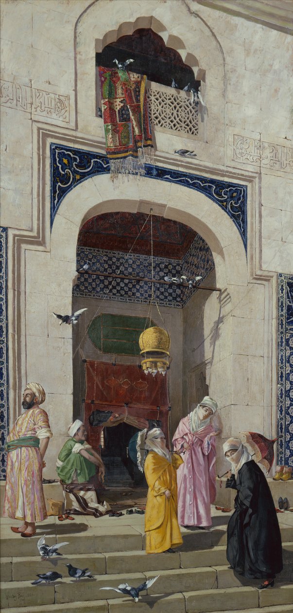 Porta da Grande Mesquita de Bursa de Osman Hamdi Bey