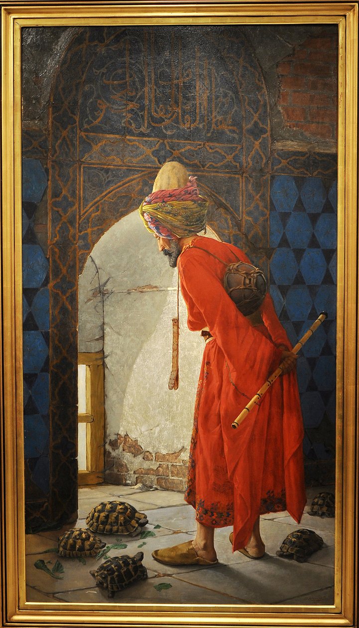 O treinador de tartarugas de Osman Hamdi Bey