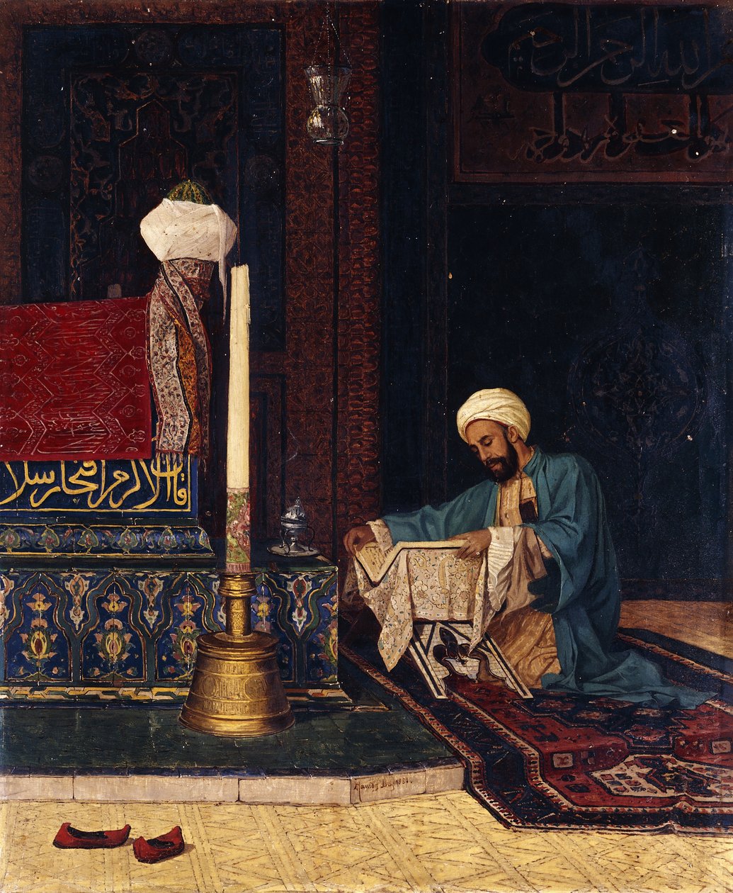 O túmulo de Mehmed I, Yesil Turbe, Bursa de Osman Pacha Zadeh Hamdy Bey