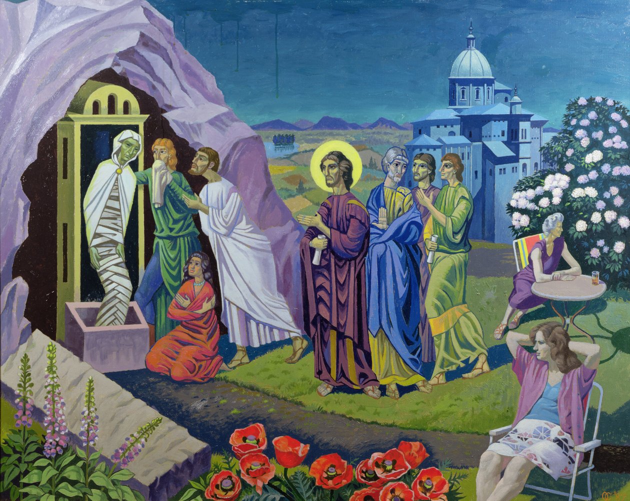 O levantamento de Lázaro, 1987 de Osmund Caine