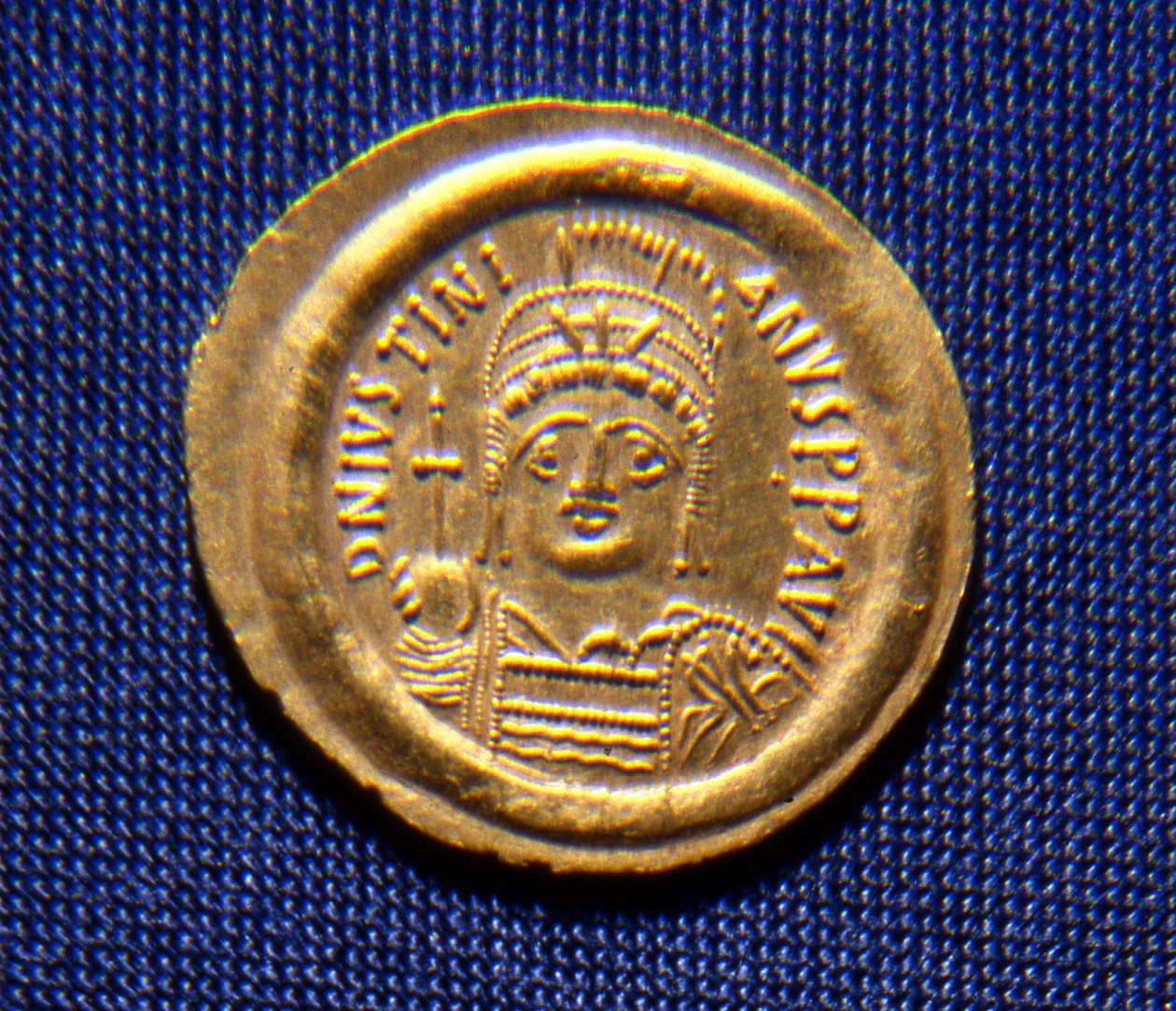 Moeda do Rei Totila, 541-52 (metal) de Ostrogothic
