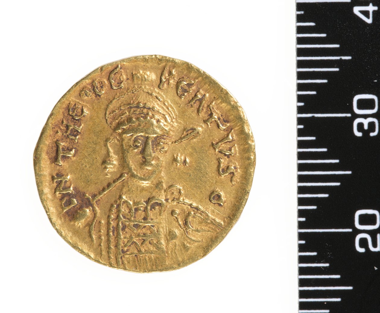 Moeda (anverso) c.534-548 (ouro) de Ostrogothic Ostrogothic