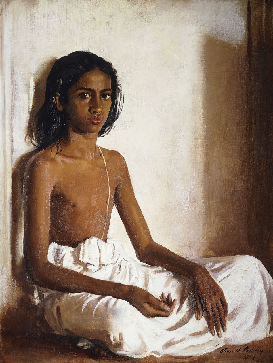 Um rapaz indiano de Oswald Hornby Joseph Birley