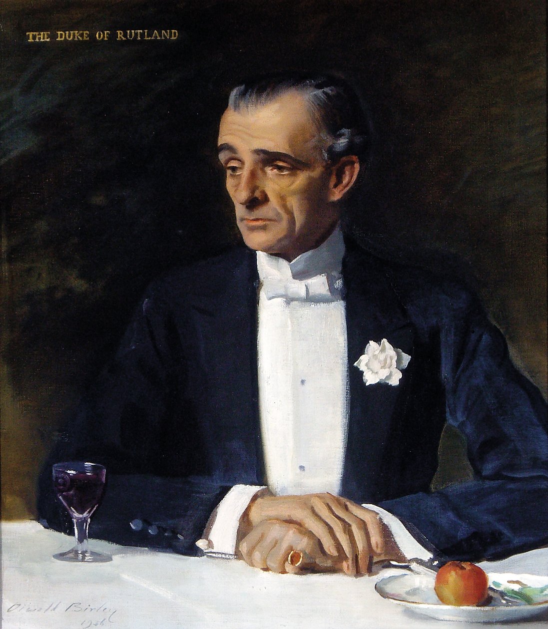 John Manners, 9º Duque de Rutland de Oswald Hornby Joseph Birley