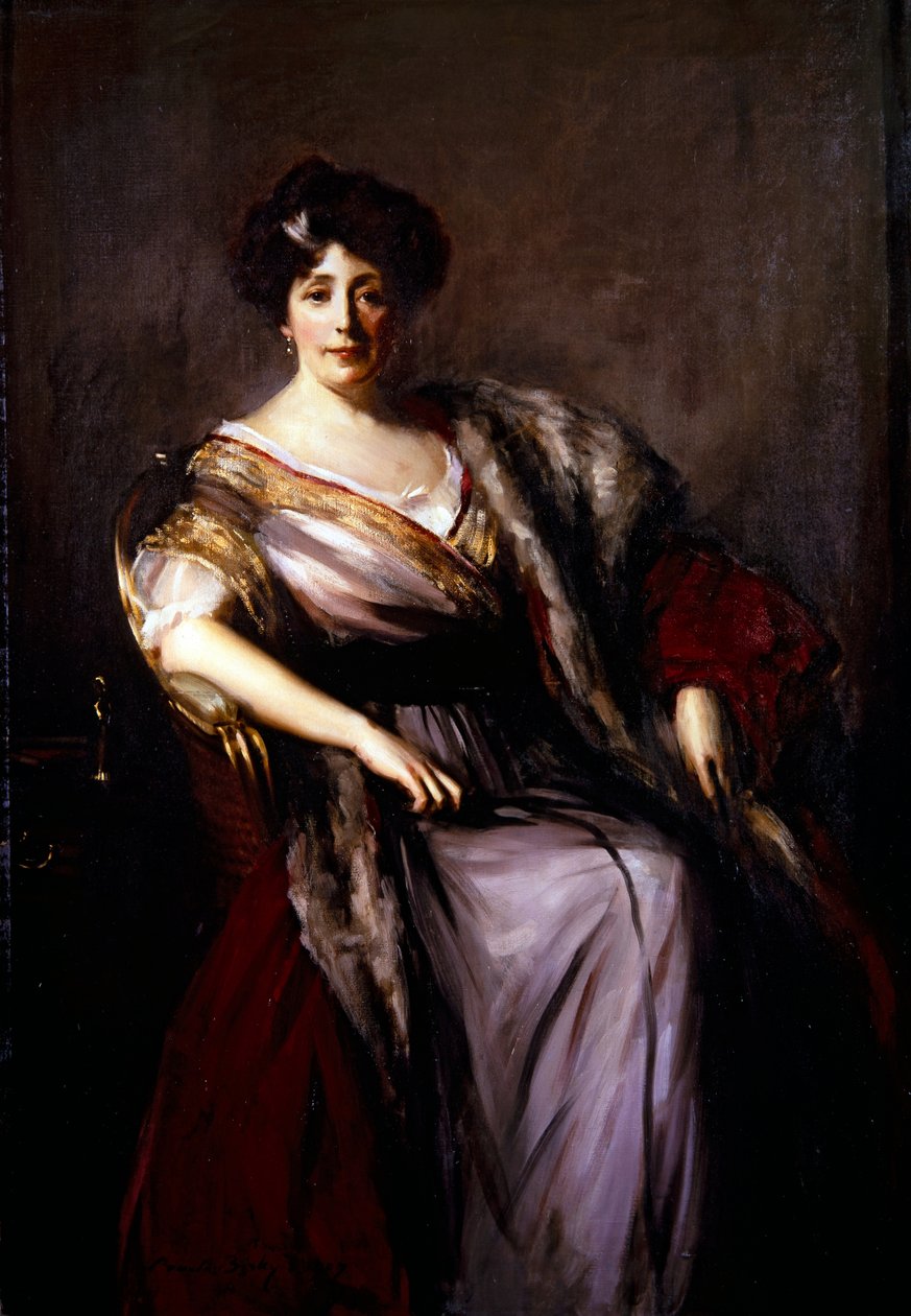 Sra. Holden (pintura) de Oswald Hornby Joseph Birley