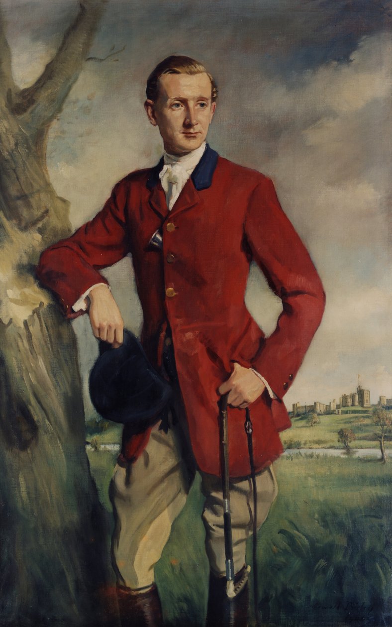 Retrato de Hugh de Oswald Hornby Joseph Birley