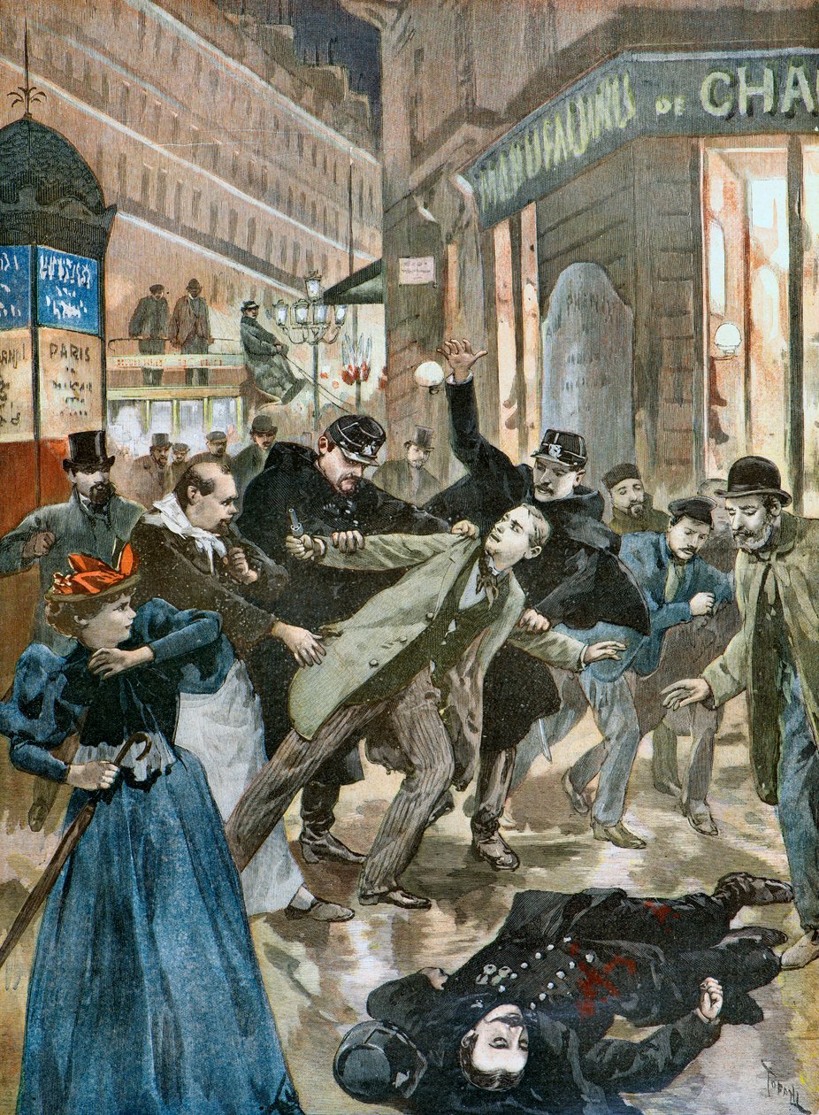 Detenção do anarquista Emile Henry de Oswaldo Tofani