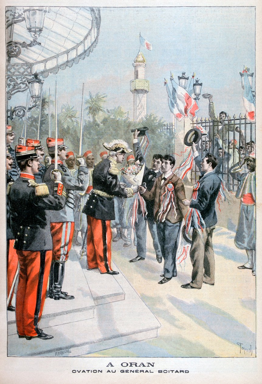 General Boitard, Oran, noroeste da Argélia, 1898 de Oswaldo Tofani