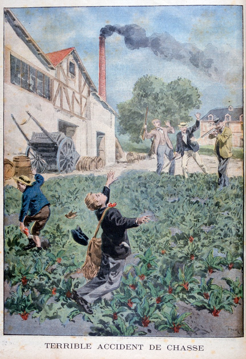 Acidente de caça, 1900 de Oswaldo Tofani