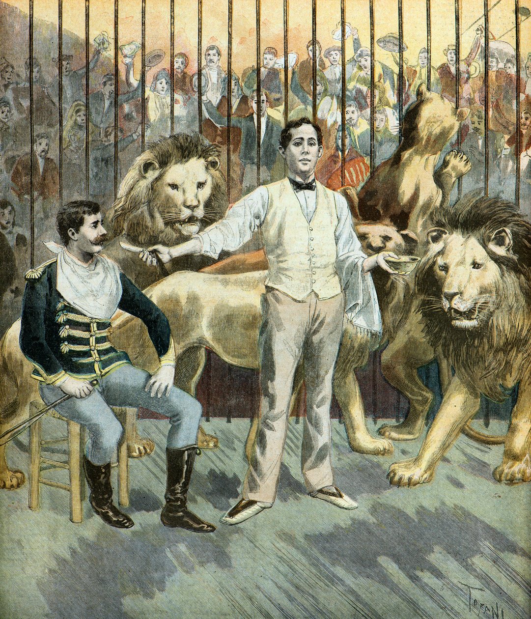 O barbeiro madrileno Pegna de Oswaldo Tofani