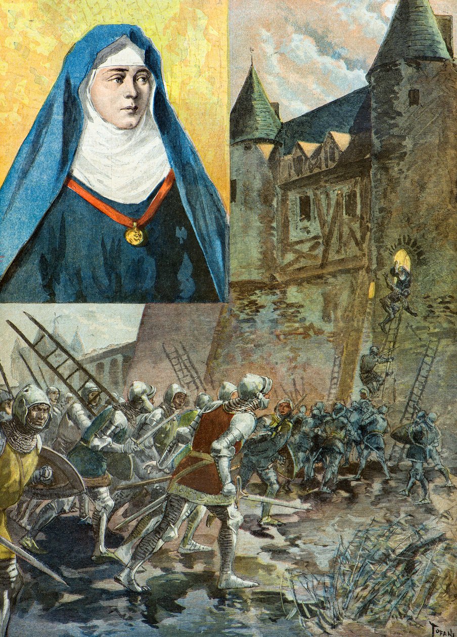 A freira beneditina julienne duguesclin de Oswaldo Tofani