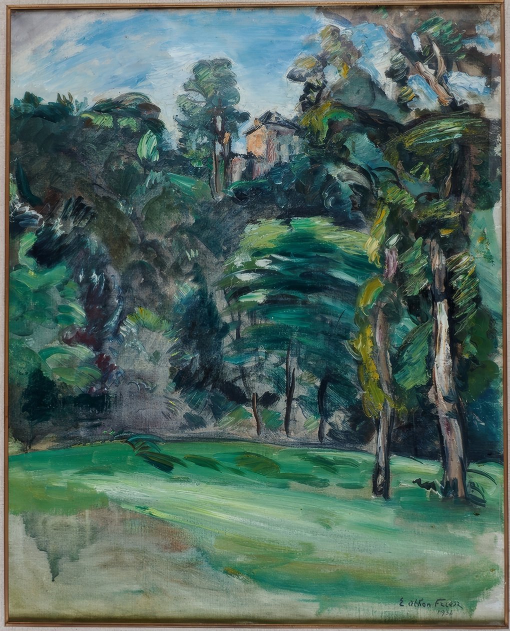 paisagem de Othon Friesz