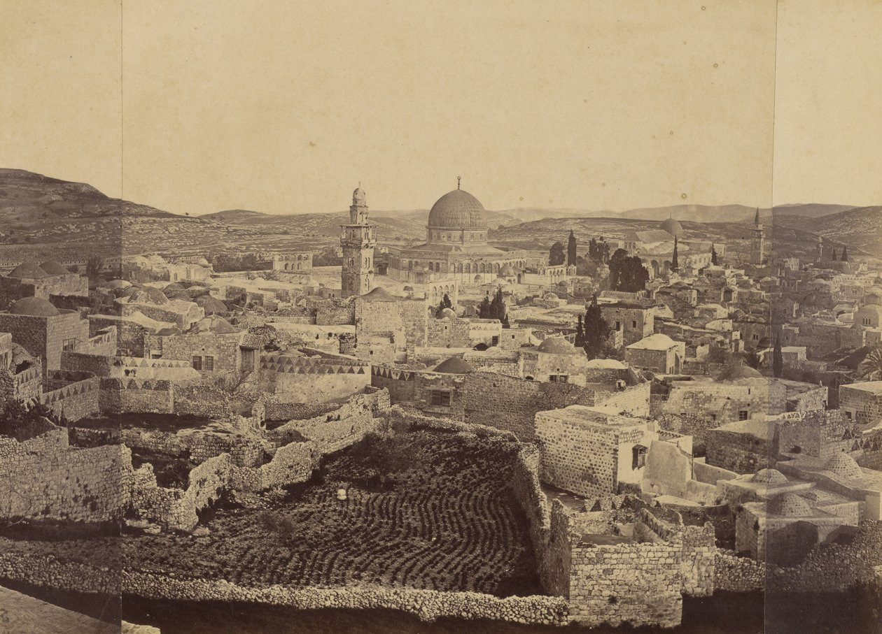 [Panorama de Jerusalém]. de Othon Von Ostheim