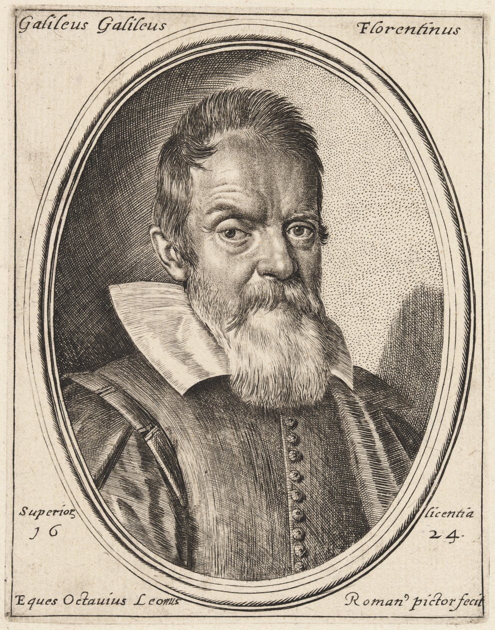 Galileu Galilei de Ottavio Leoni