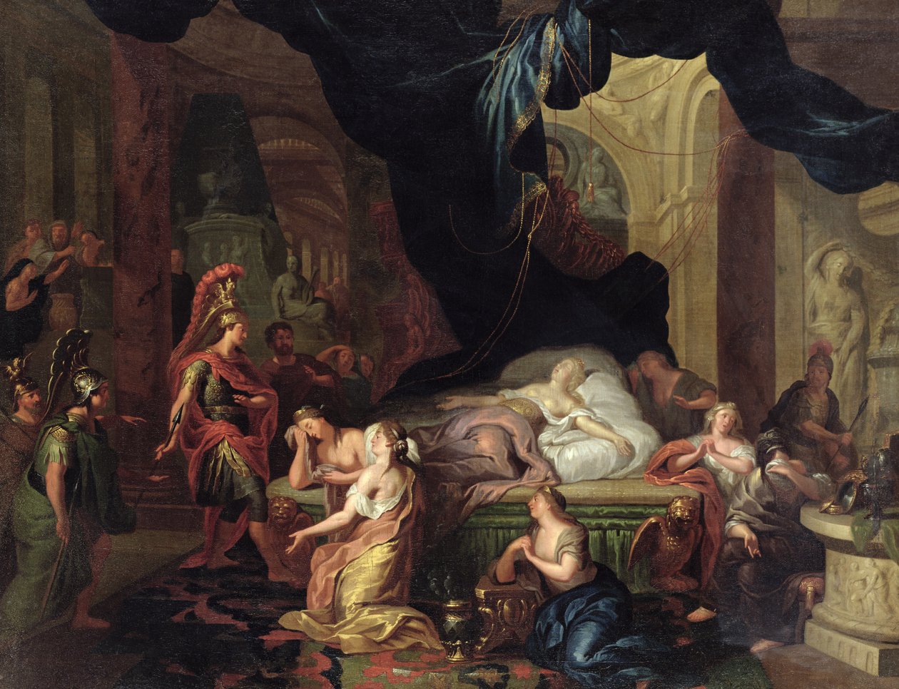 A morte de Cleópatra de Ottmar, the Younger Elliger