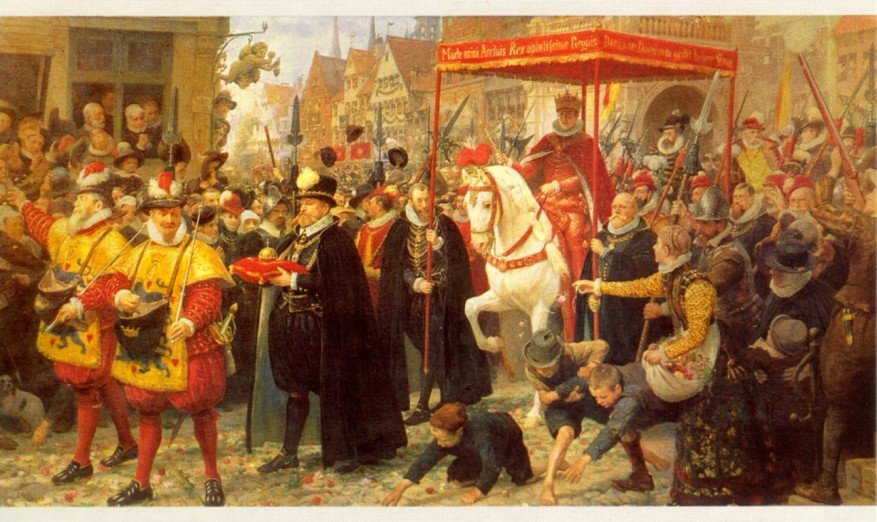 Christian D. 4ª Coroação 1596 de Otto Bache