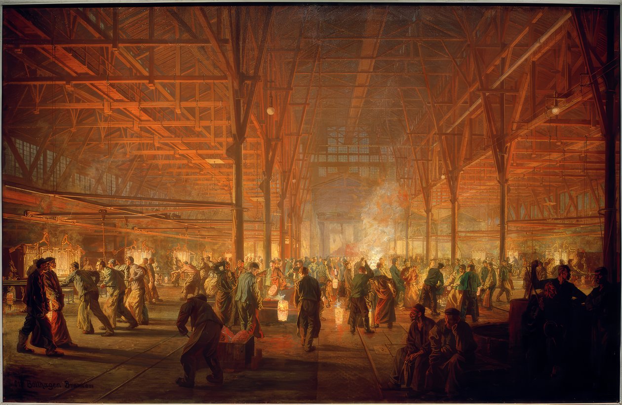 Fundições de cadinho (aço) (Krupp) de Otto Bollhagen