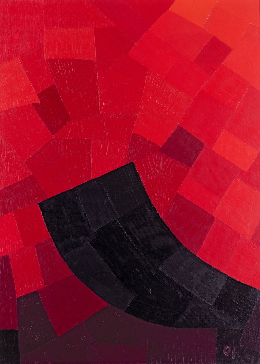 Vermelho, 1931 de Otto Freundlich