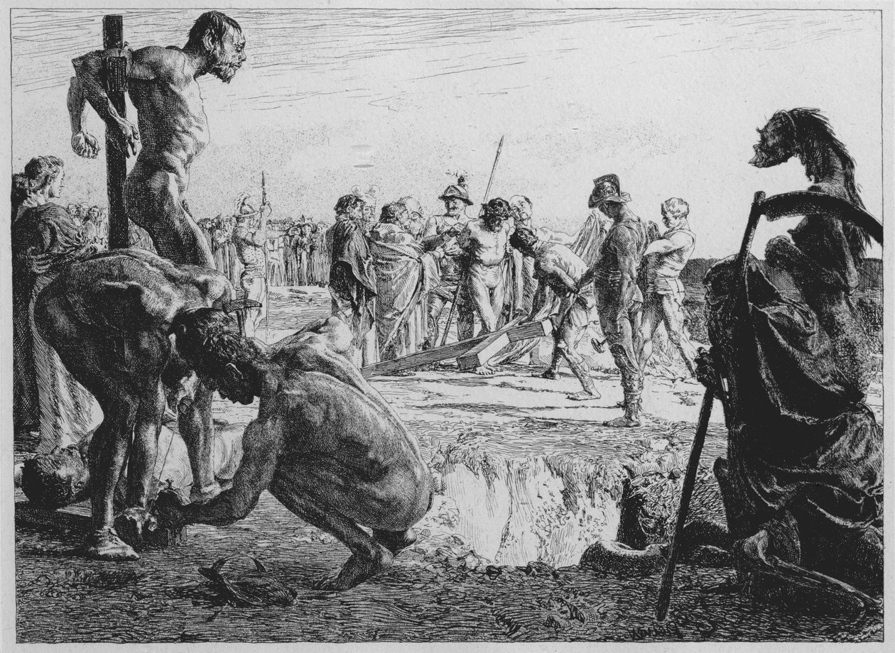 Golgotha, 1896 de Otto Greiner