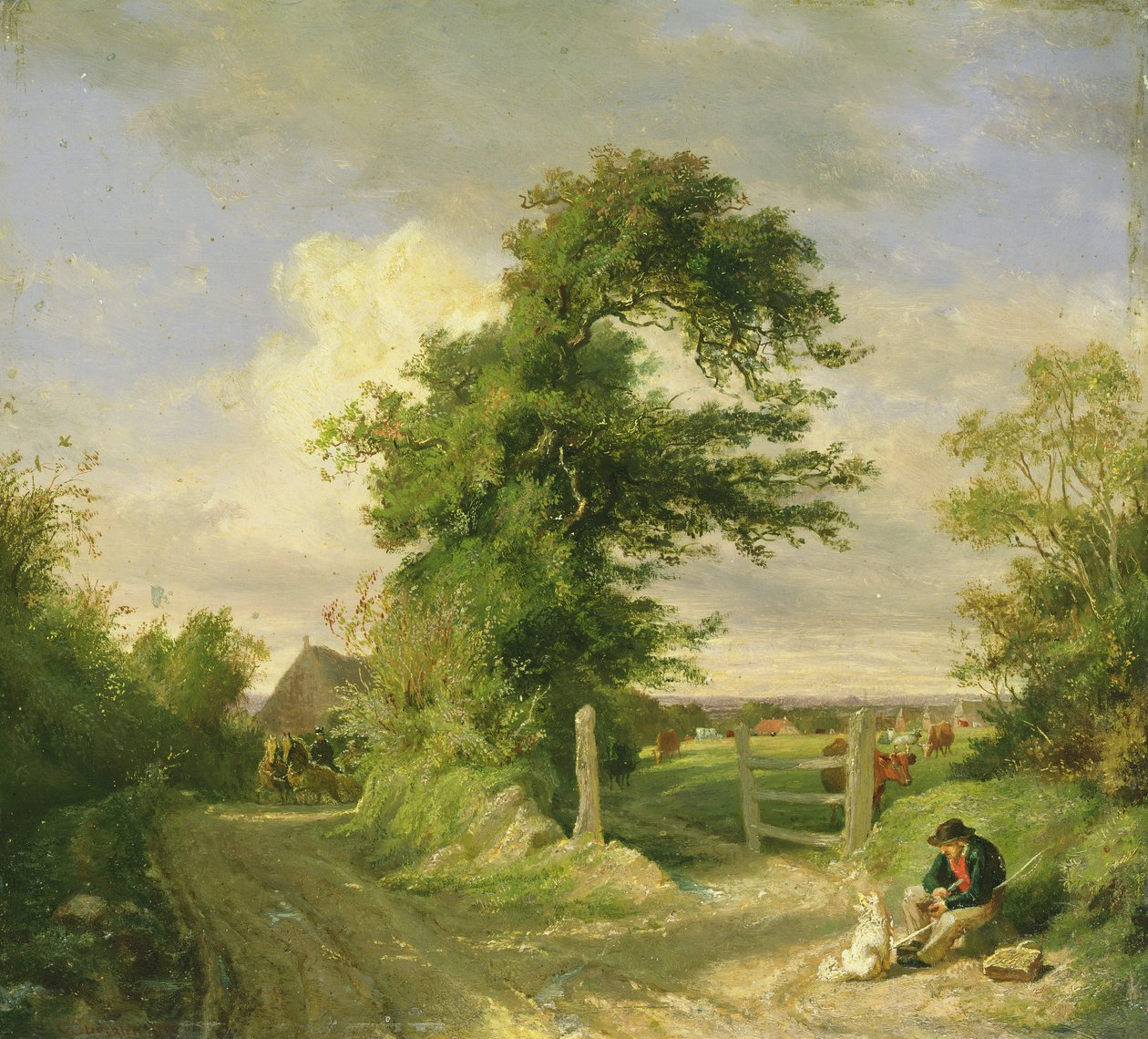 Bom Neverstaven, perto de Oldesloe, 1859 de Otto Speckter