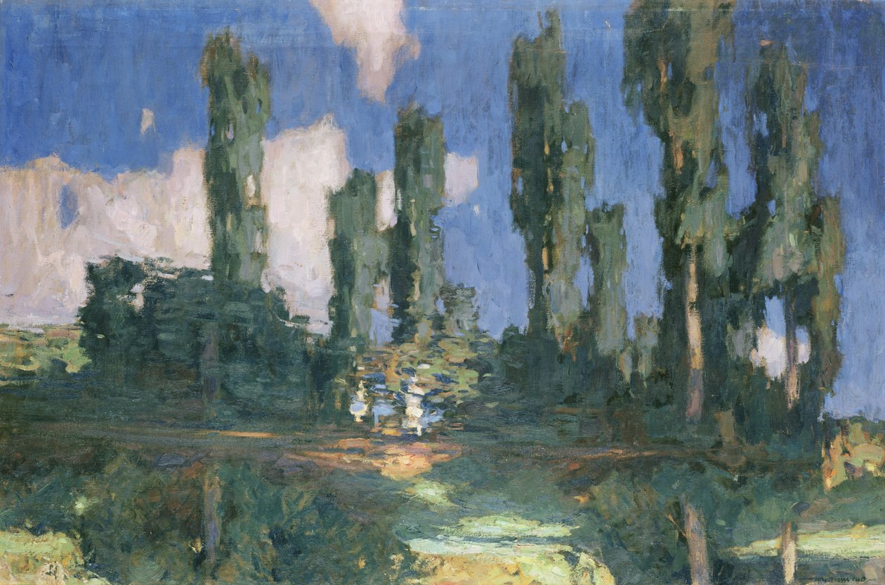 Choupos por Água de Otto Ubbelohde