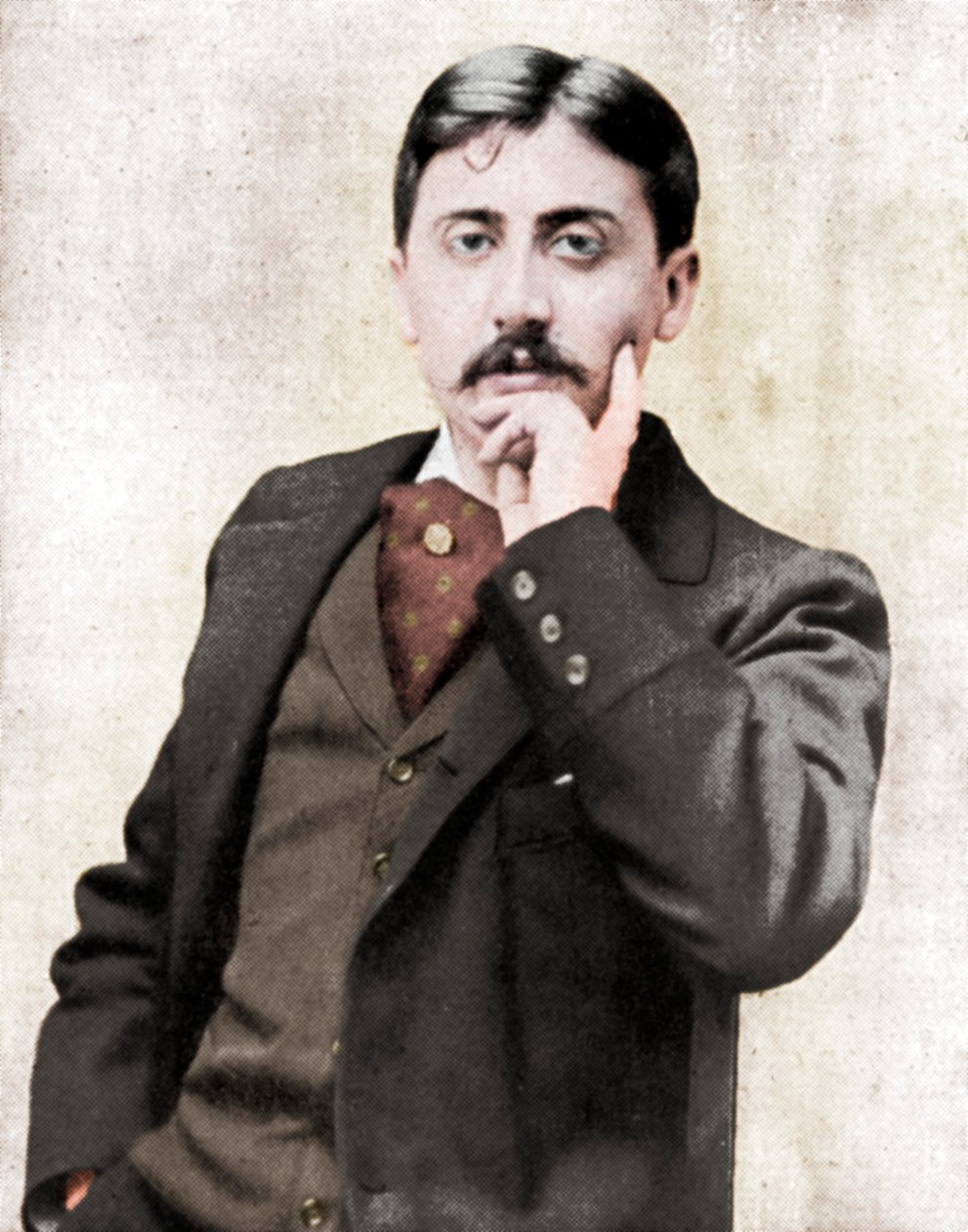 Marcel Proust, intelectual, romancista, ensaísta e crítico francês, final do século XIX e início do século XX de Otto