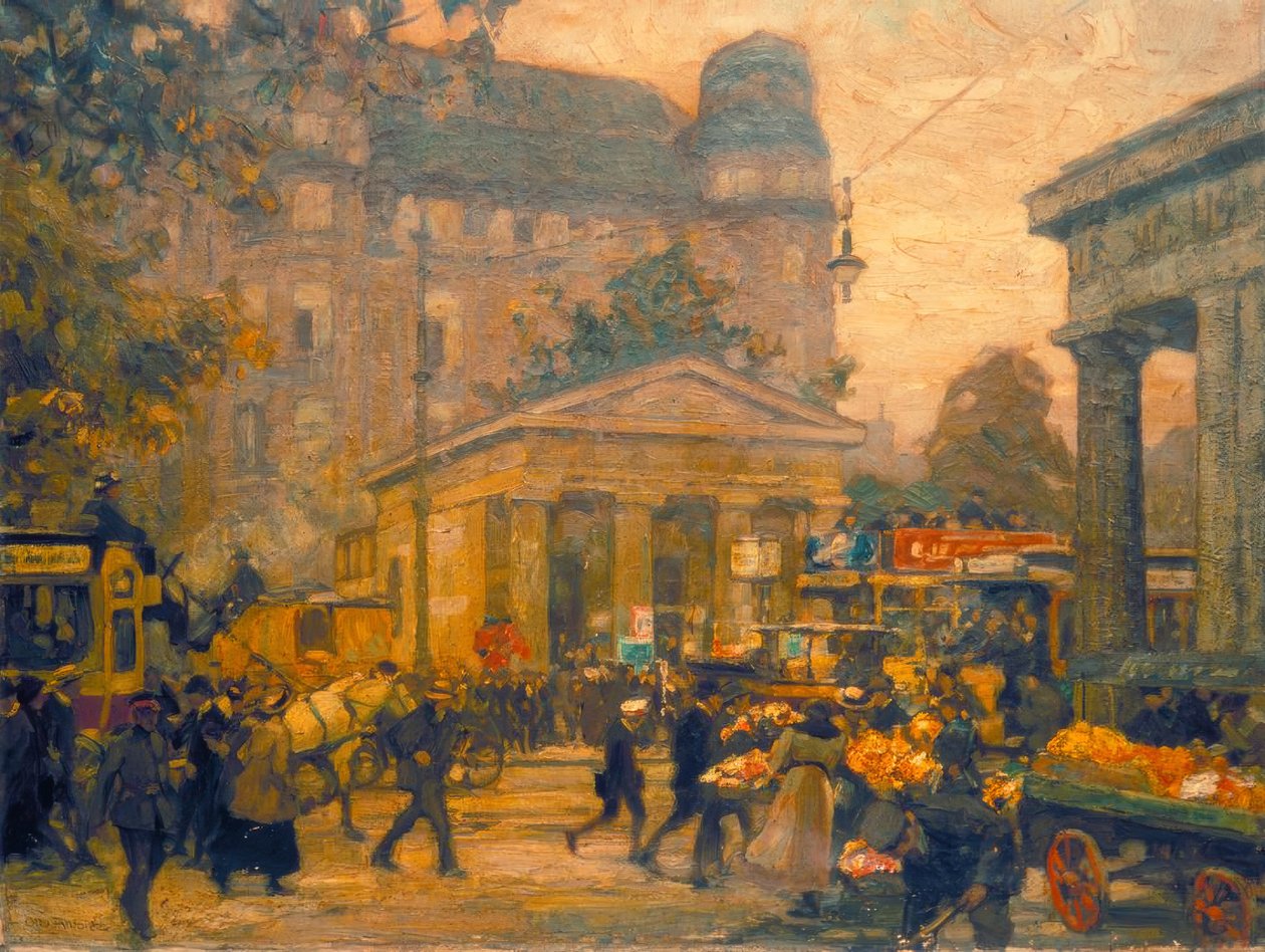 Praça Potsdamer de Otto Antoine