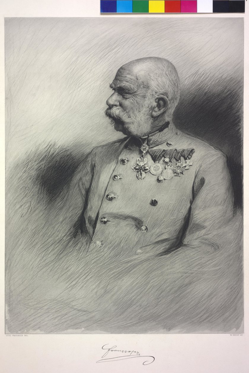 Imperador da Áustria Franz Joseph I de Otto Friedrich