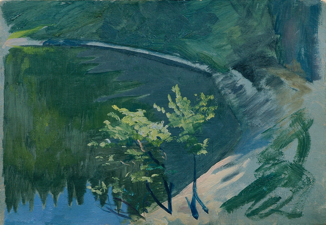 Canto do lago no Berghof de Otto Friedrich