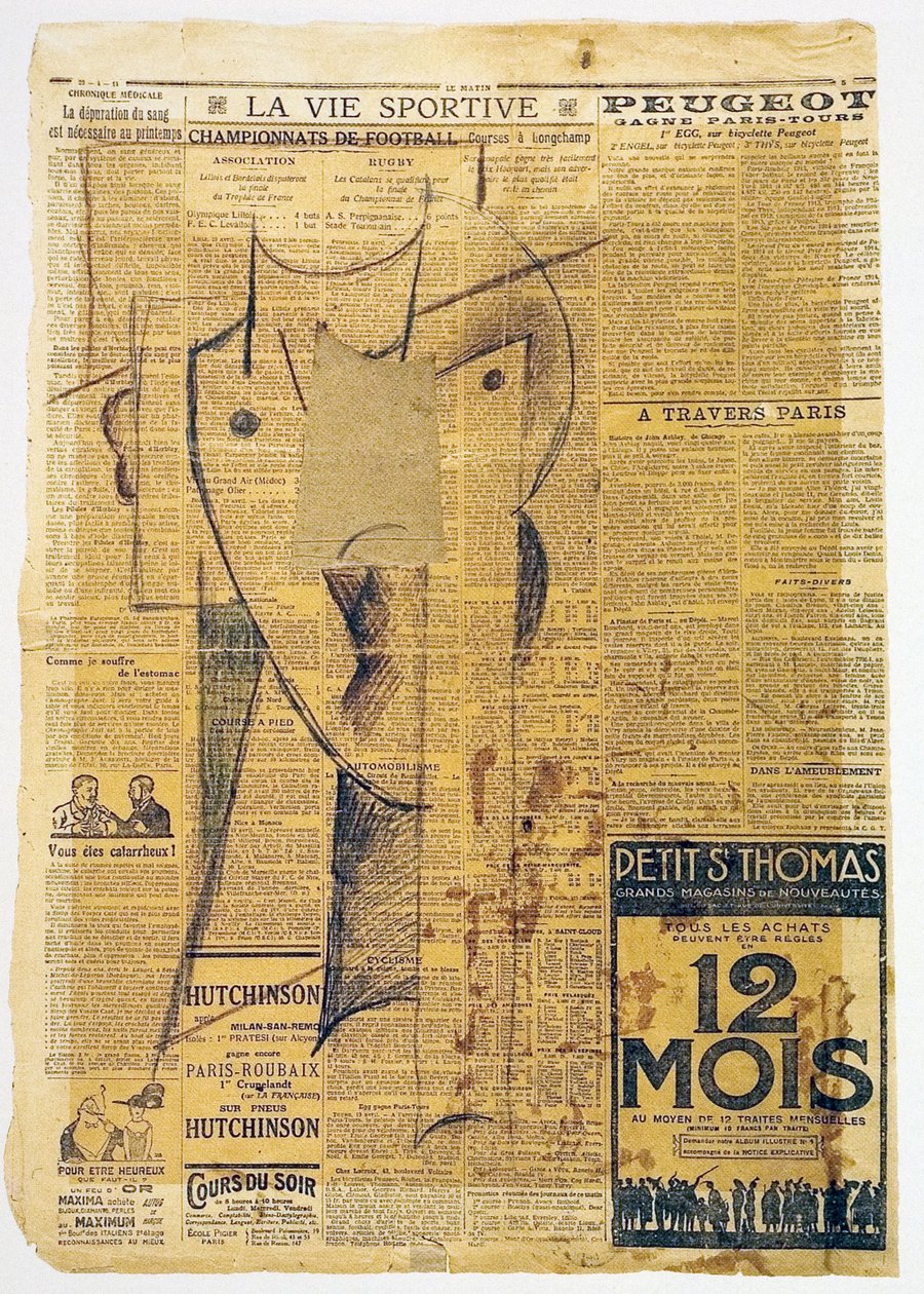 Cabeça, 1913-1914 de Otto Gutfreund