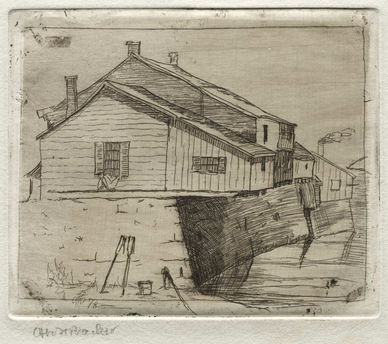 Casas de campo, Cleveland, 1878. de Otto H. Bacher