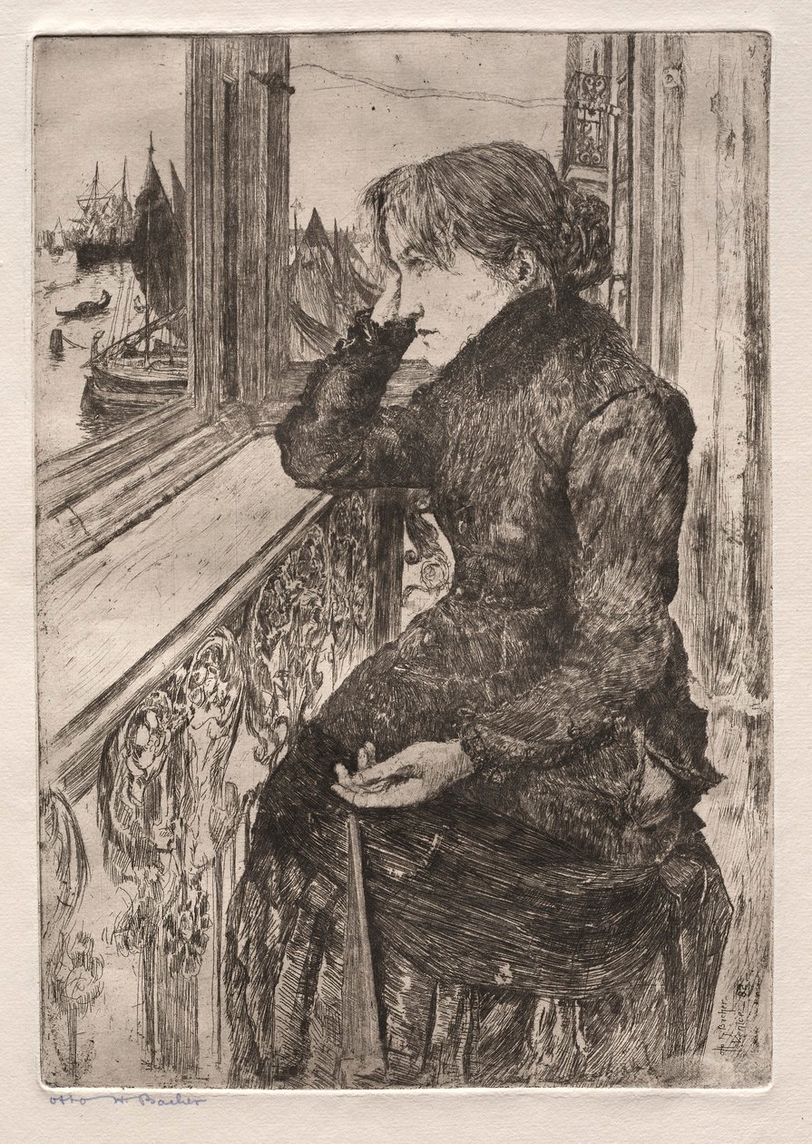 Gravuras de Veneza: Bela Vista, 1882. de Otto H. Bacher