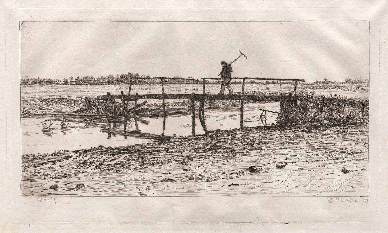 Passadiço, Worth, 1879. de Otto H. Bacher