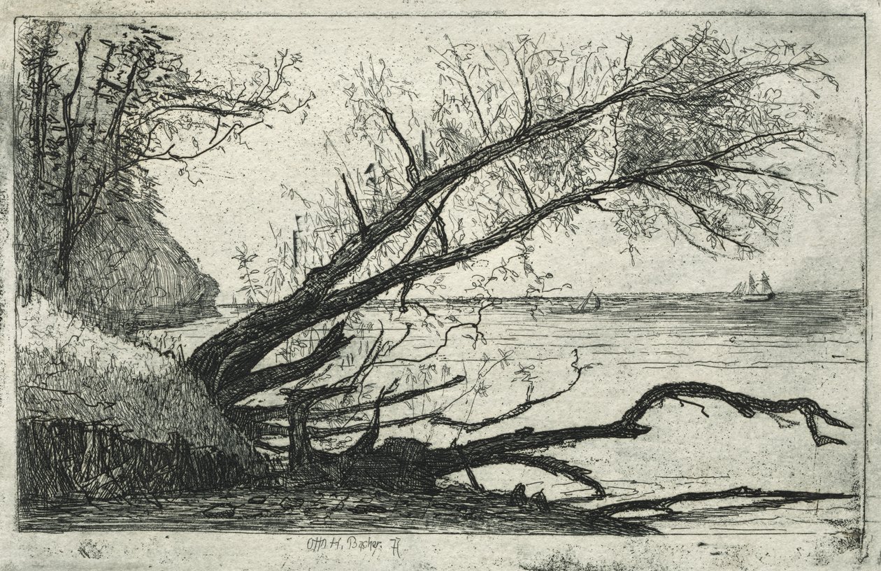 Costa do lago, Cleveland, século XX. de Otto H. Bacher