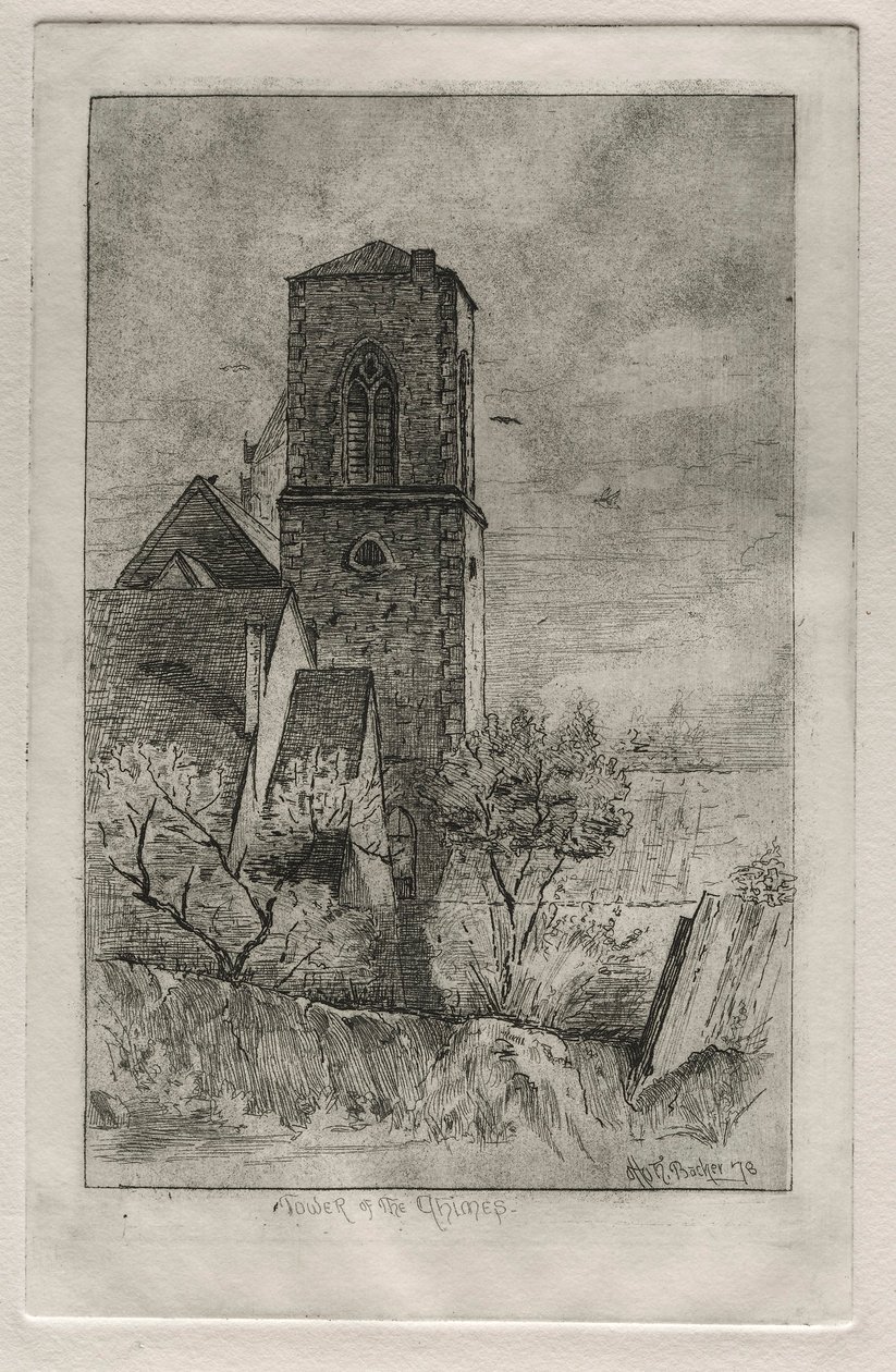 Torre dos Carrilhões, 1878. de Otto H. Bacher