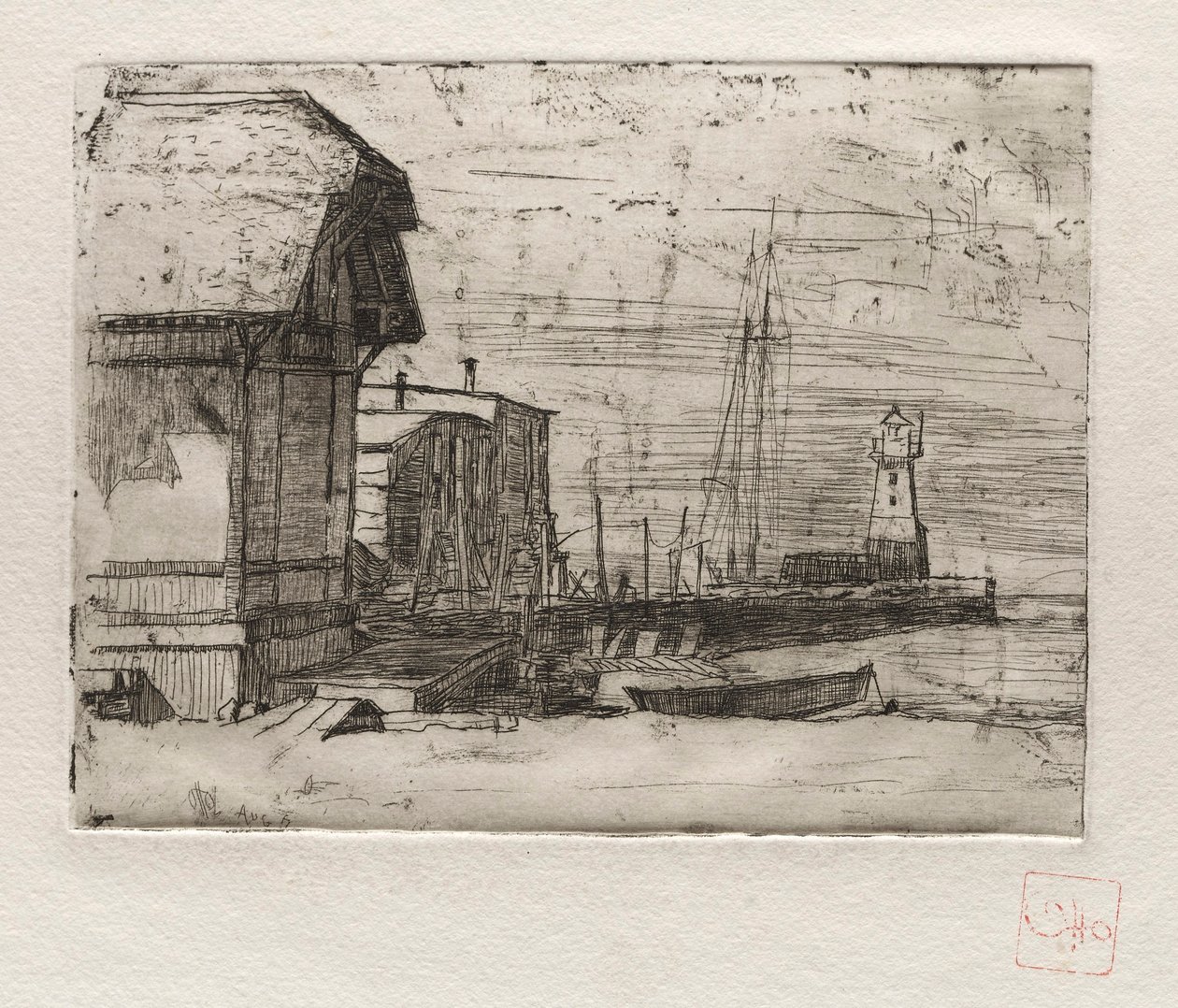 West Pier 1878, 1878. de Otto H. Bacher