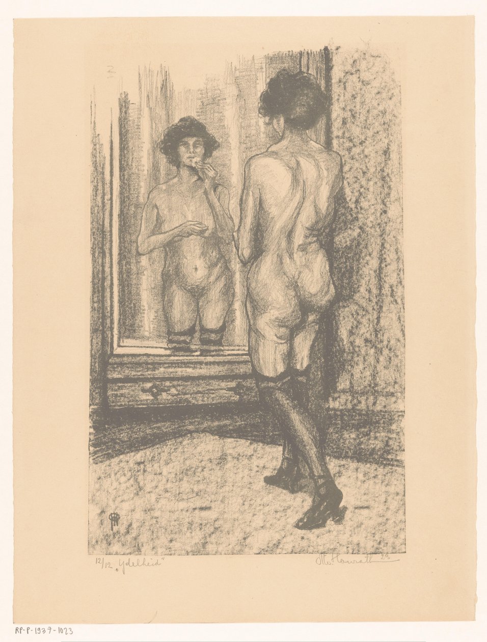 Vaidade (título original no objeto) de Otto Hanrath (signed by artist)