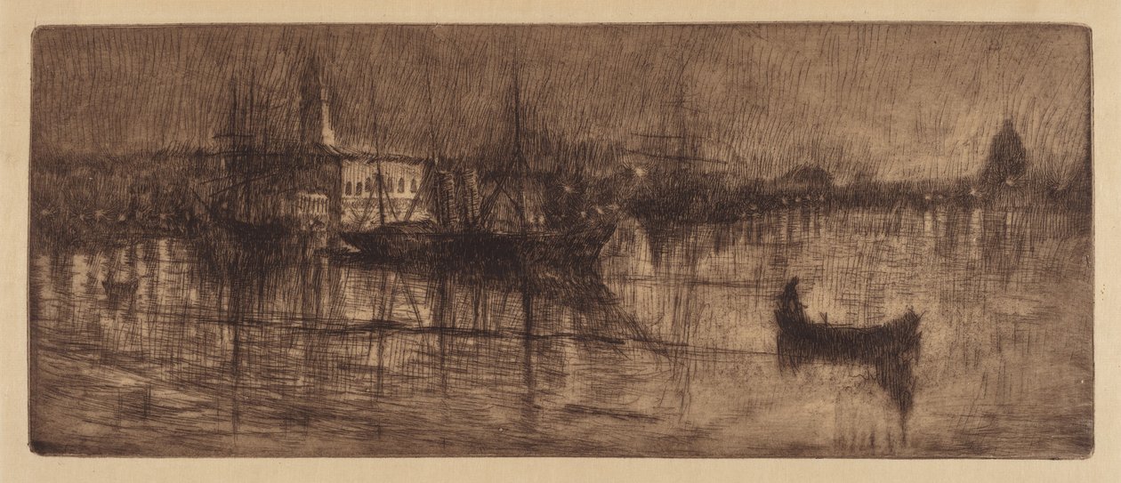 Uma noite molhada em Veneza de Otto Henry Bacher