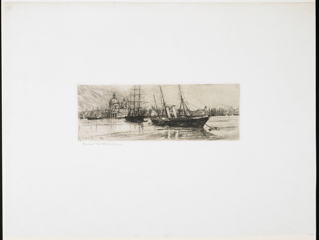 Dois barcos de Otto Henry Bacher