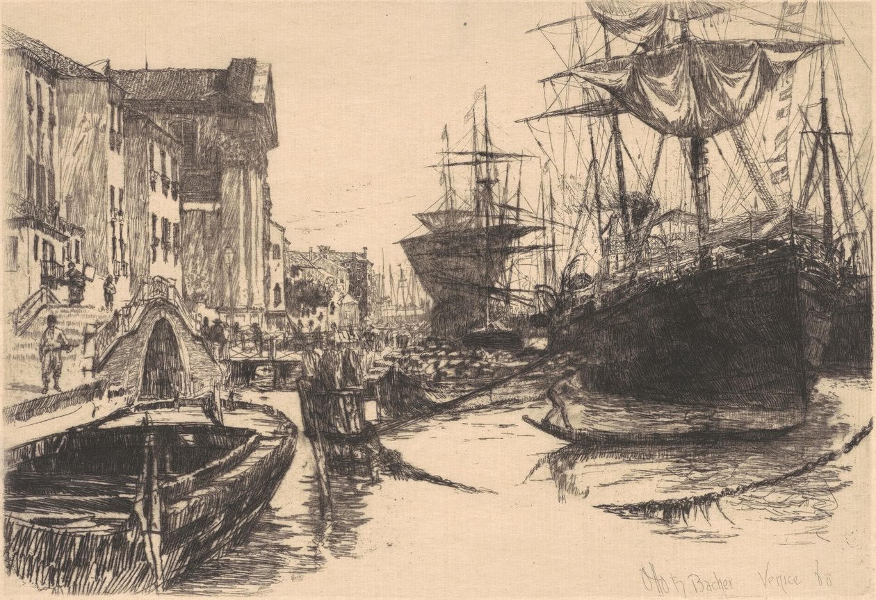 Veneza, 1880. de Otto Henry Bacher