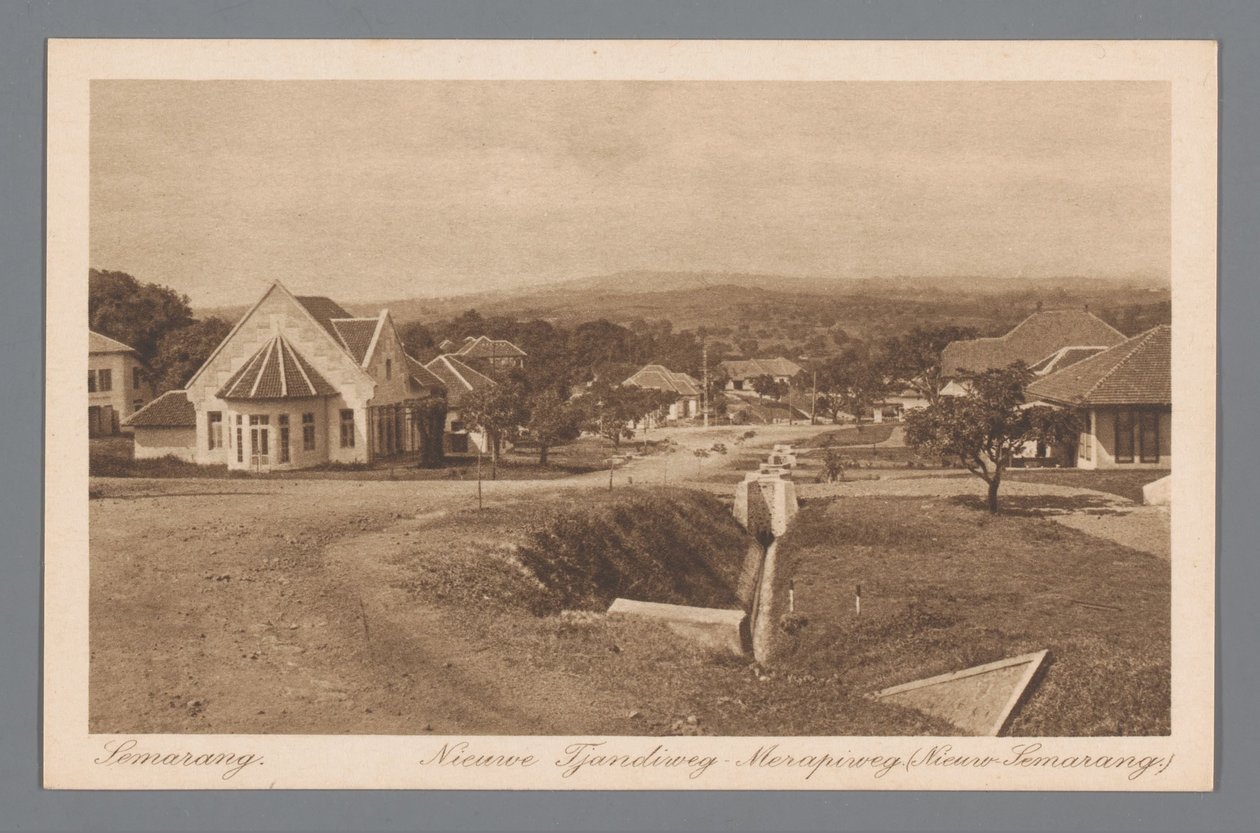Semarang. Nieuwe Tjandiweg-Merapiweg. (Nieuw-Semarang) de Otto Hisgen