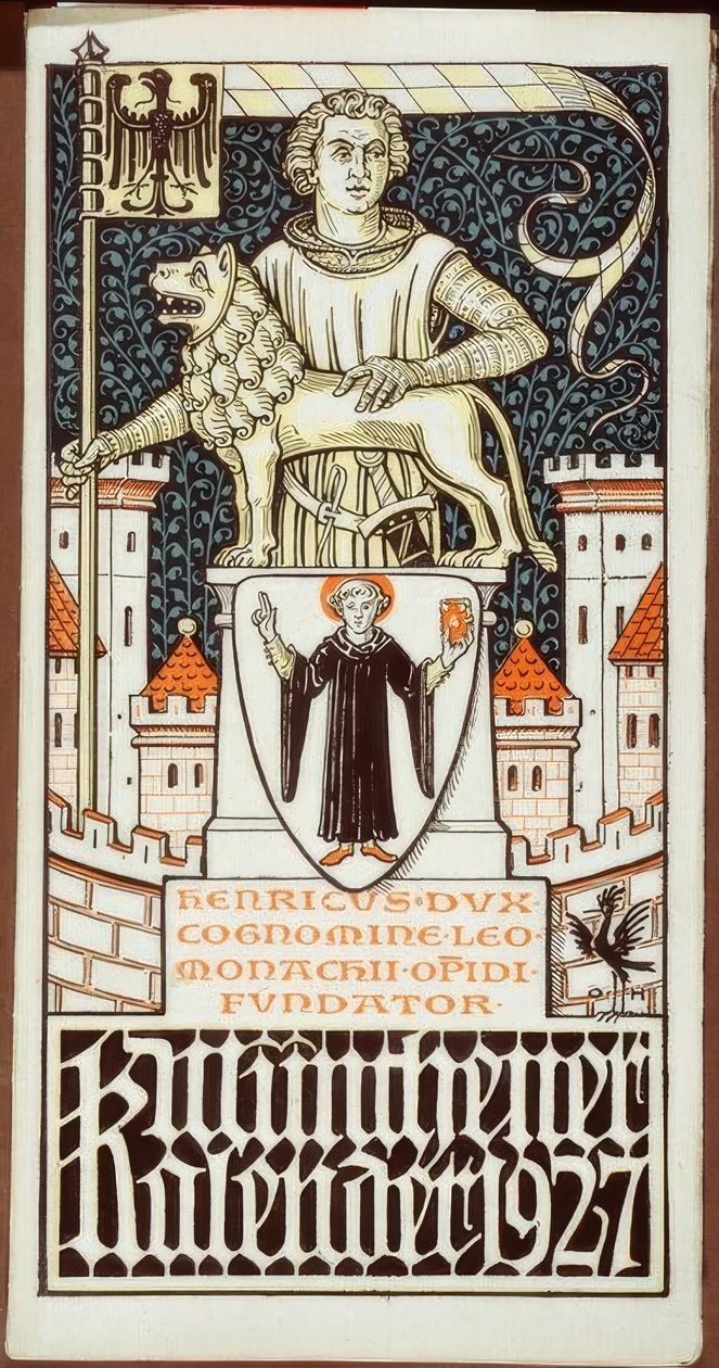 O Brasão do Estado Popular de Hessen de 1920 de Otto Hupp
