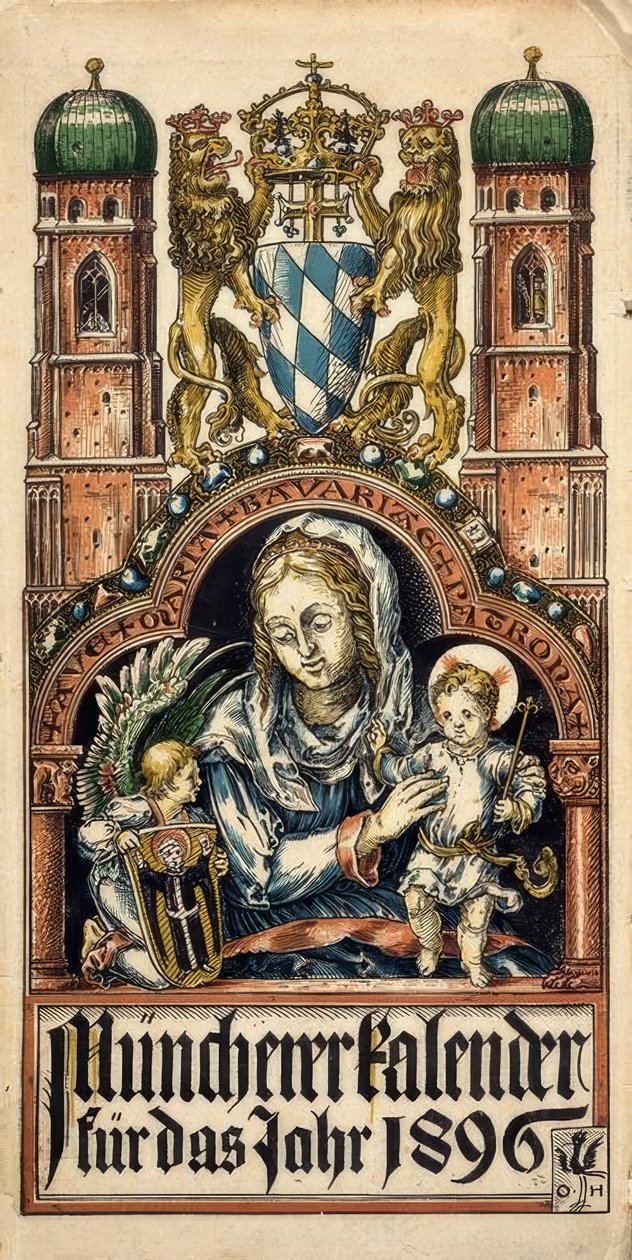 Padroeira de Maria Bavierae de Otto Hupp