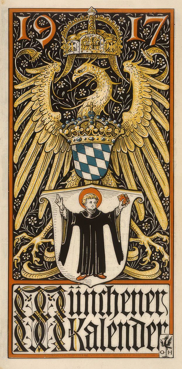 brasão de Munique de Otto Hupp
