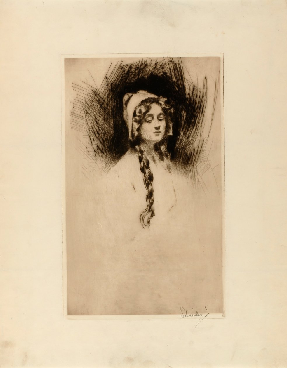 Rapariga Puritana de Otto J. Schneider