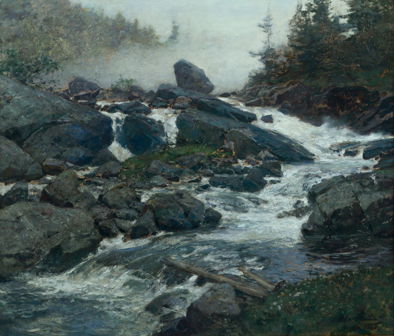 Depois da chuva, Berlim de Otto Ludvig Sinding