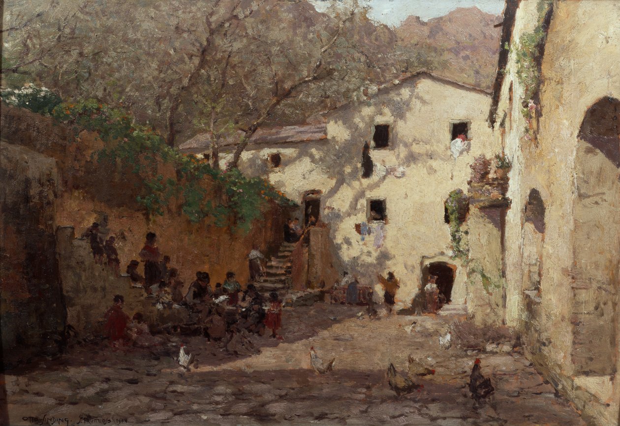Cotidiano, Itália de Otto Ludvig Sinding