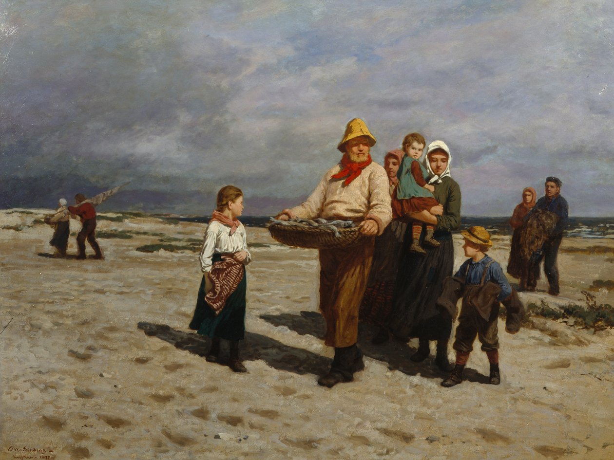 Pescaria de Otto Ludvig Sinding